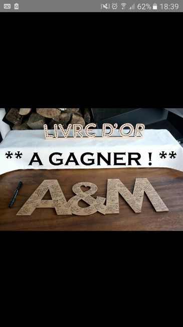 Alternative au livre d'or - 1