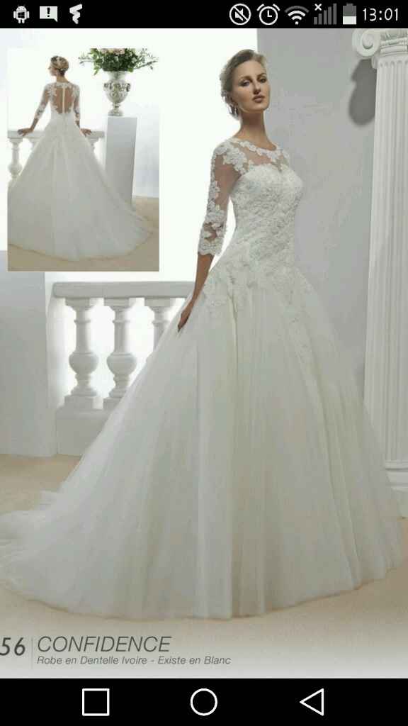 Sous vetement robe mariée - 1