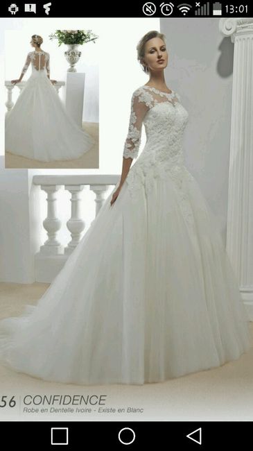 Sous vetement robe mariée - 1