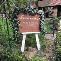 Panneau de bienvenue