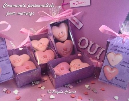 Macarons coeurs