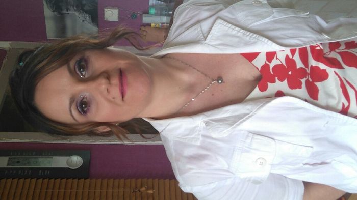 Essai maquillage et coiffure et robe - 5