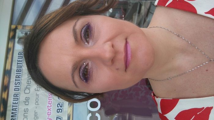 Essai maquillage et coiffure et robe - 6
