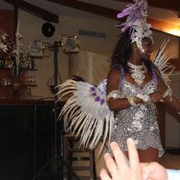 spectacle preparé par les parents d'une petite fille que j'acceuille 
