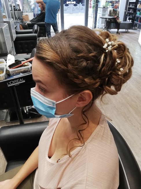 Essai maquillage et coiffure 2
