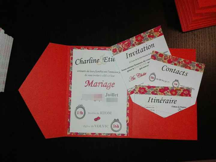 Nos faire-parts diy - 1