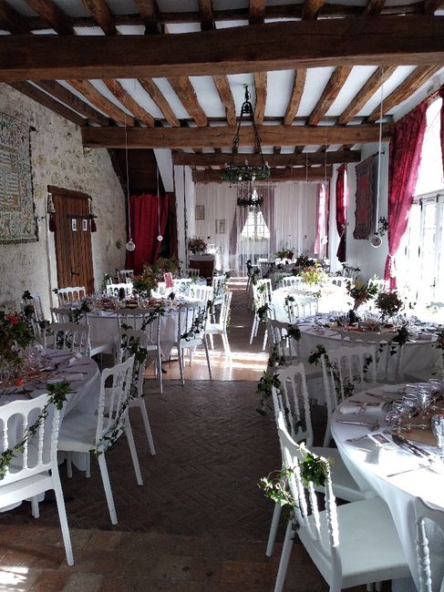 Choix couleur des fleurs et choix des chaises 8