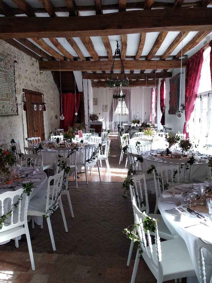 Choix couleur des fleurs et choix des chaises - 1