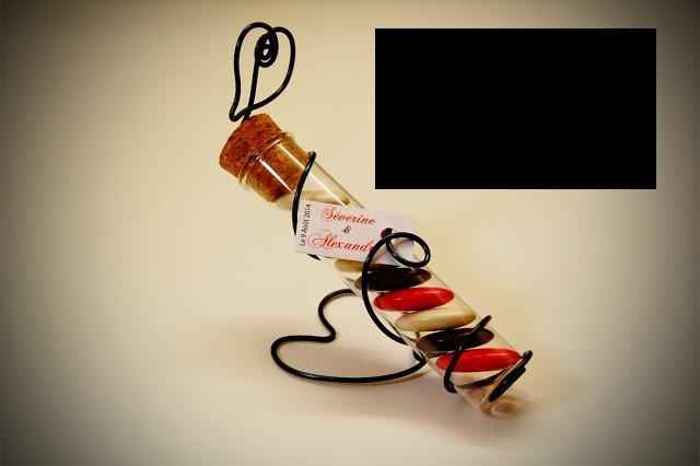 Tube dragées   Fil d'alu