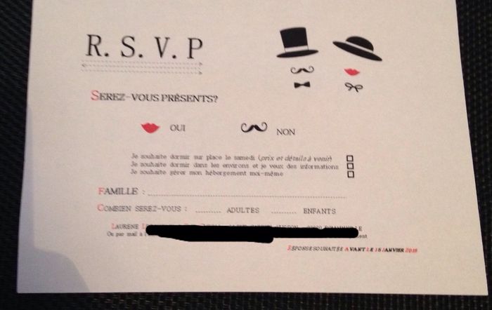 Faire part prêt - 1