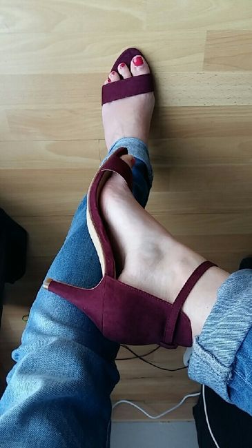 Mariage champêtre montrer moi vos chaussures ! - 2
