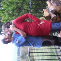 Nous deux et demi au cinquième mois de grossesse...