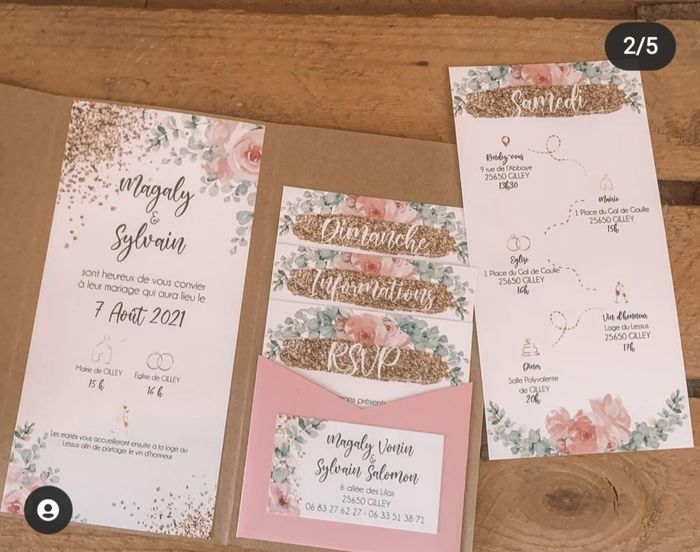 Faire part sur mesure 4