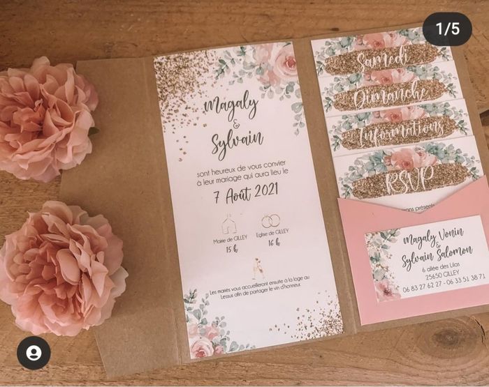 Faire part sur mesure 2