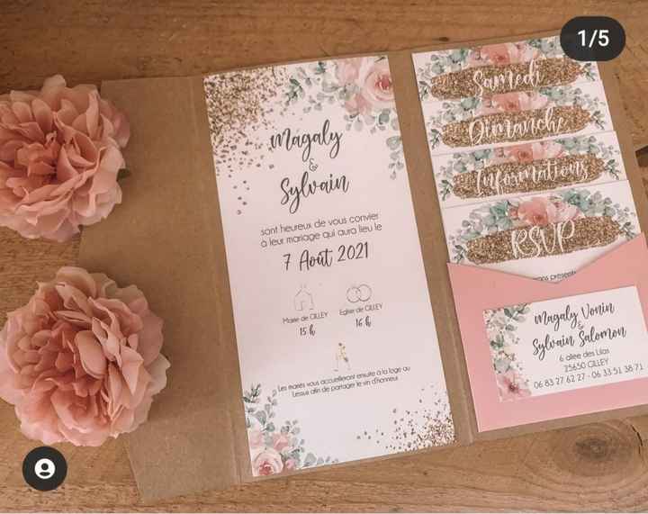 Faire part sur mesure - 1