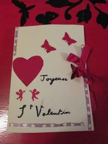 Carte St valentin