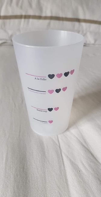 Nos gobelets sont arrivés ! 2