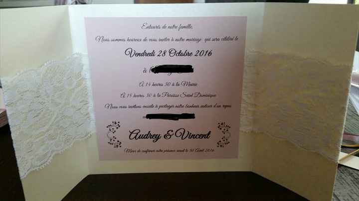 Mes faire-part enfin prêt ? - 4