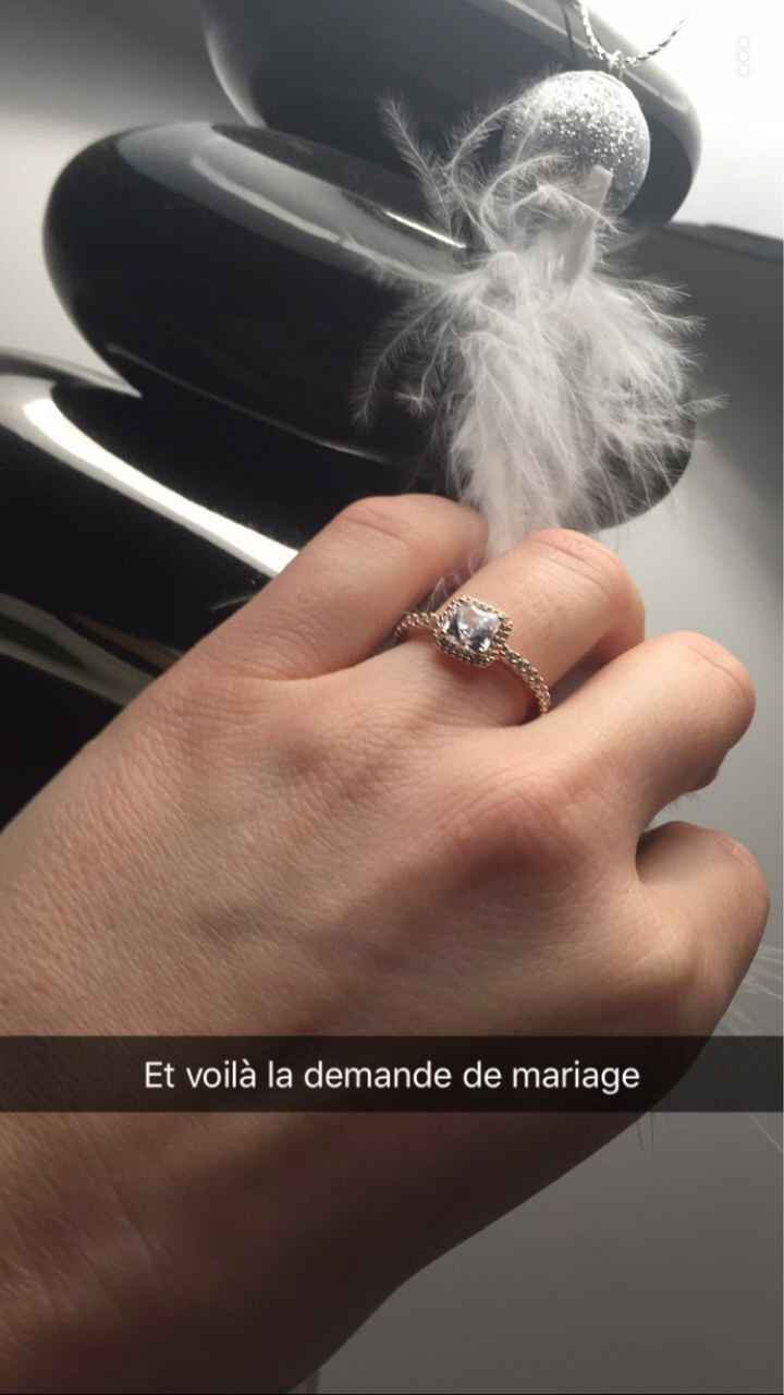 Demande en mariage