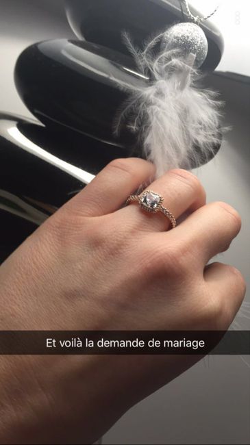 Demande en mariage