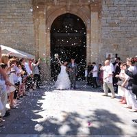 La sortie de l'eglise