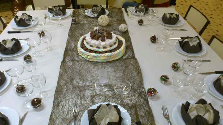 table chocolat