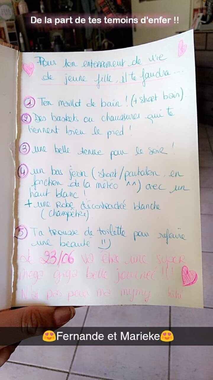 Ce que je dois mettre dans ma valisette evjf 😊 - 1