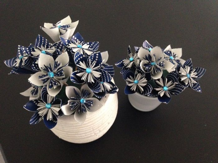 Mon bouquet origami et mes avancées j-42 - 5