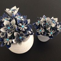 Mon bouquet origami et mes avancées j-42 - 5