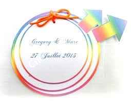faire part arc en ciek