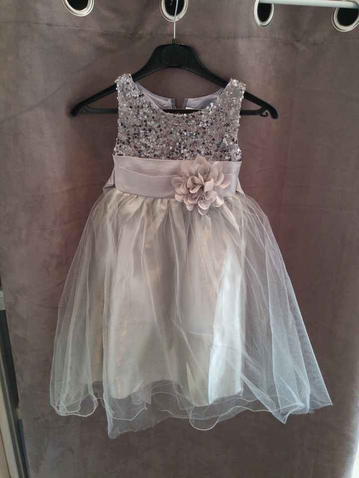 robe aliexpress grise