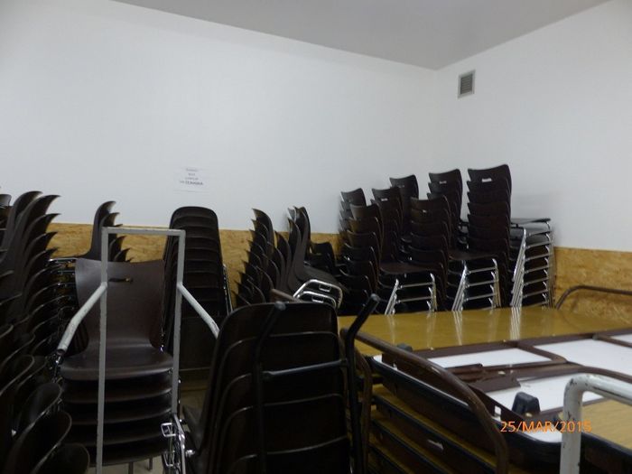 chaise de la salle