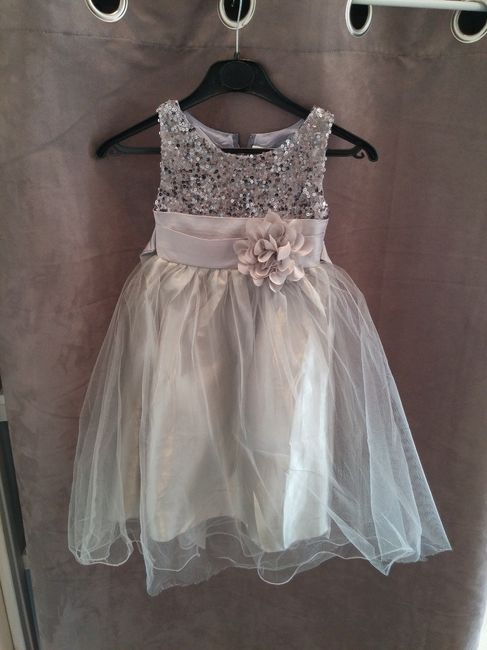 robe aliexpress grise