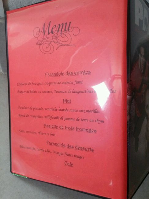 Mettre en scène mon menu et nom de table - 3