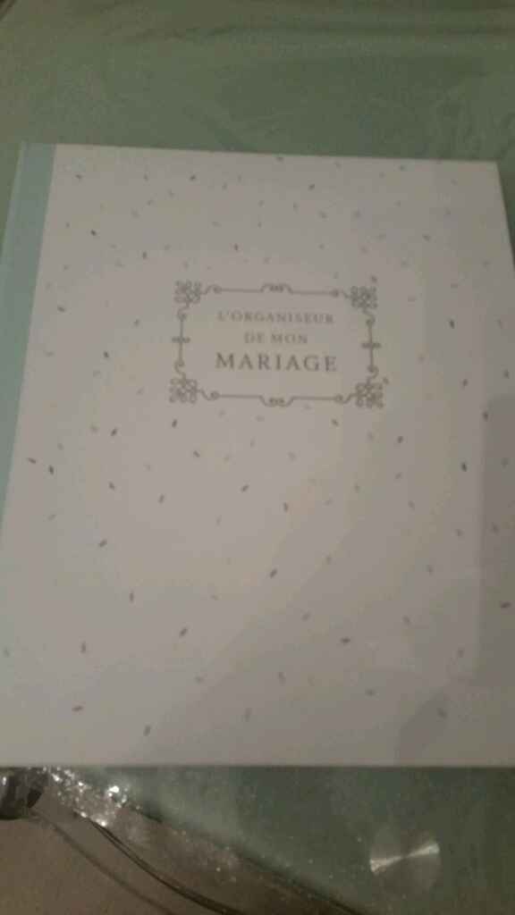 Cahier de préparation du mariage - 1
