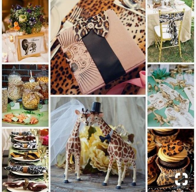 Un mariage sur le thème de la savane ! 2