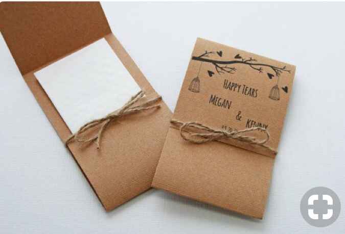 Pochettes larmes de joie - 1