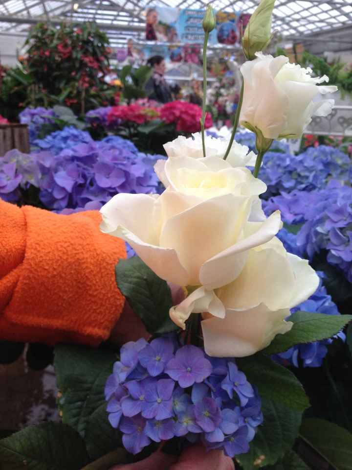 Essai composition florale - 2