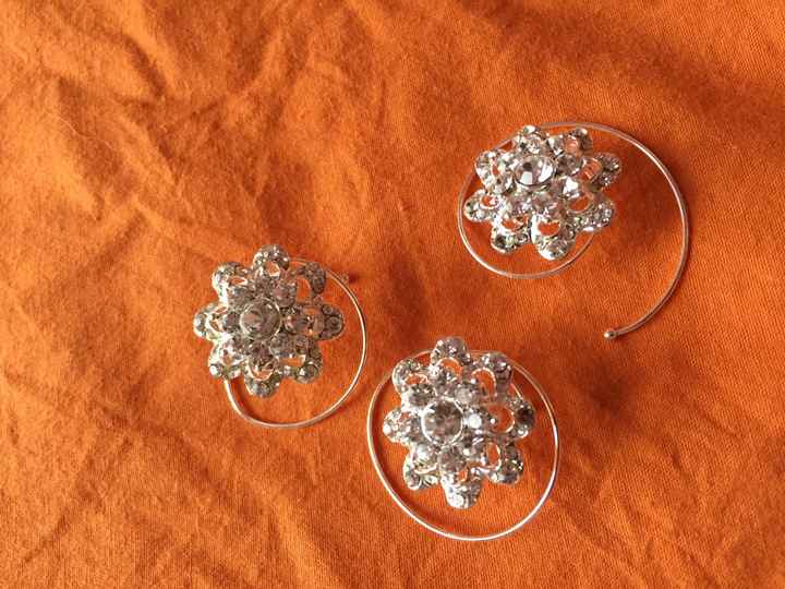 Bijoux de tête prêtés par ma super témoin 🤩😍 - 3