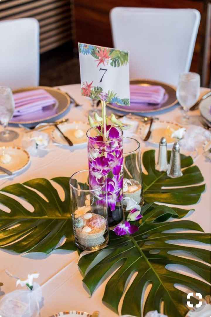 Mariage polynésien / tropical - 2