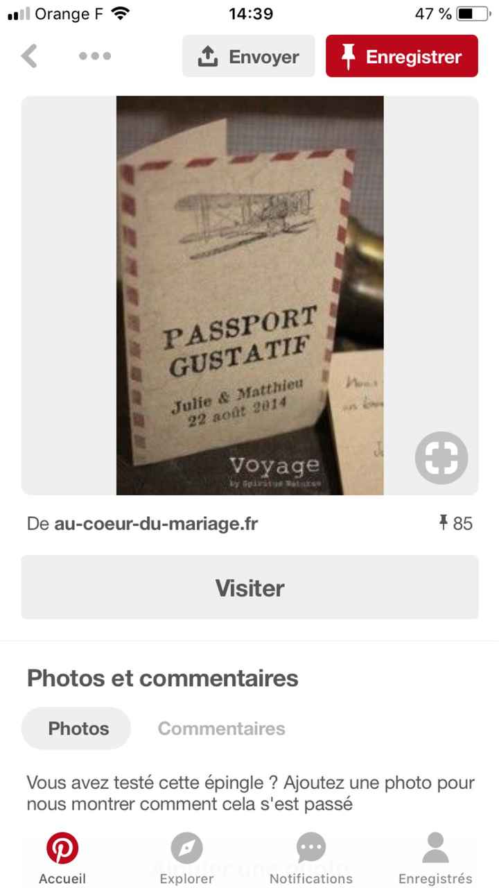 Idée porte menu ? - 2