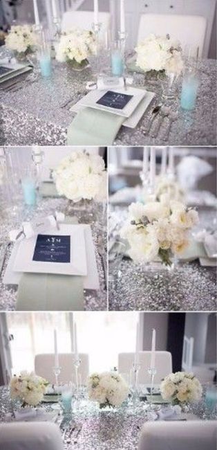 Mariage bleu / paillette 19