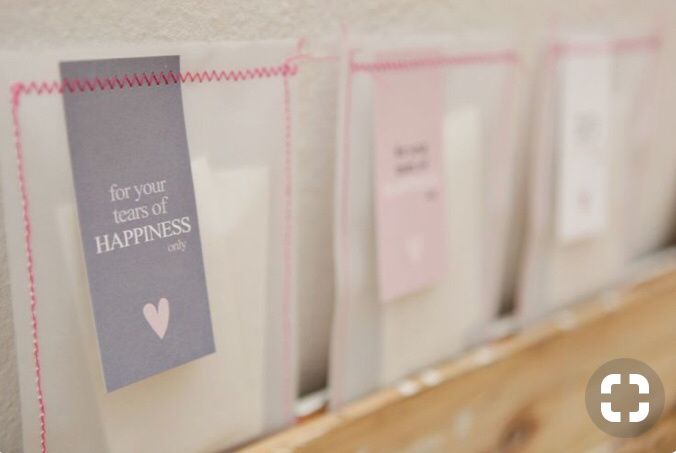 Pochettes larmes de joie - 11