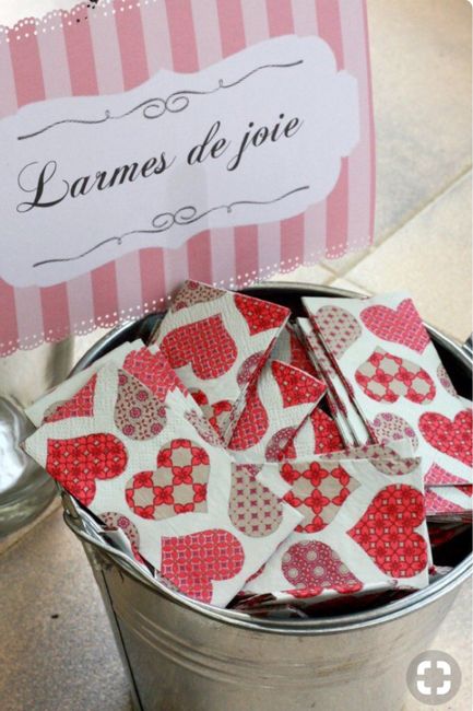 Pochettes larmes de joie - 13