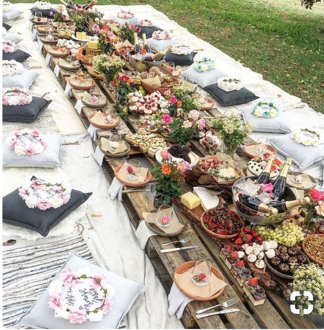 Thème : pique-nique chic 8