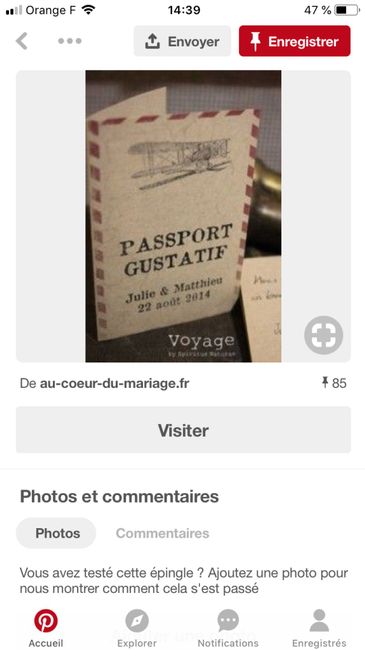 Idée porte menu ? - 2