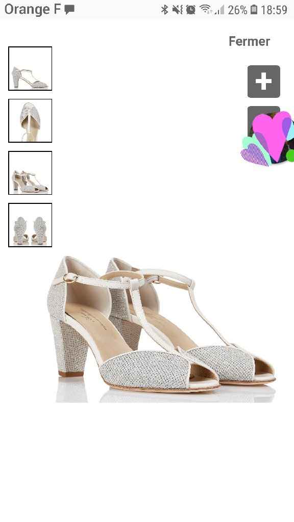 Changement de chaussures à 3 mois du mariage - 2