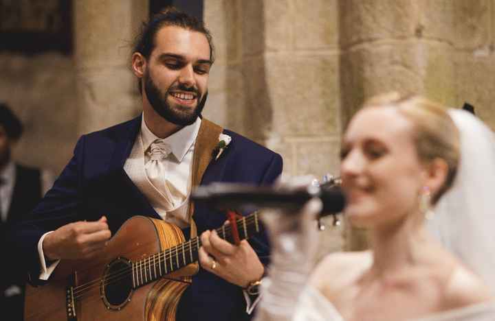 Anecdote : on a chanté à notre propre mariage 🎶