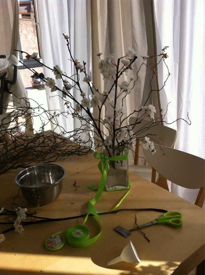 Essaie bouquet centre de table - 1