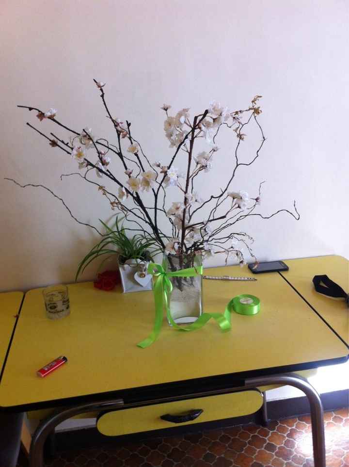 Essaie bouquet centre de table - 2